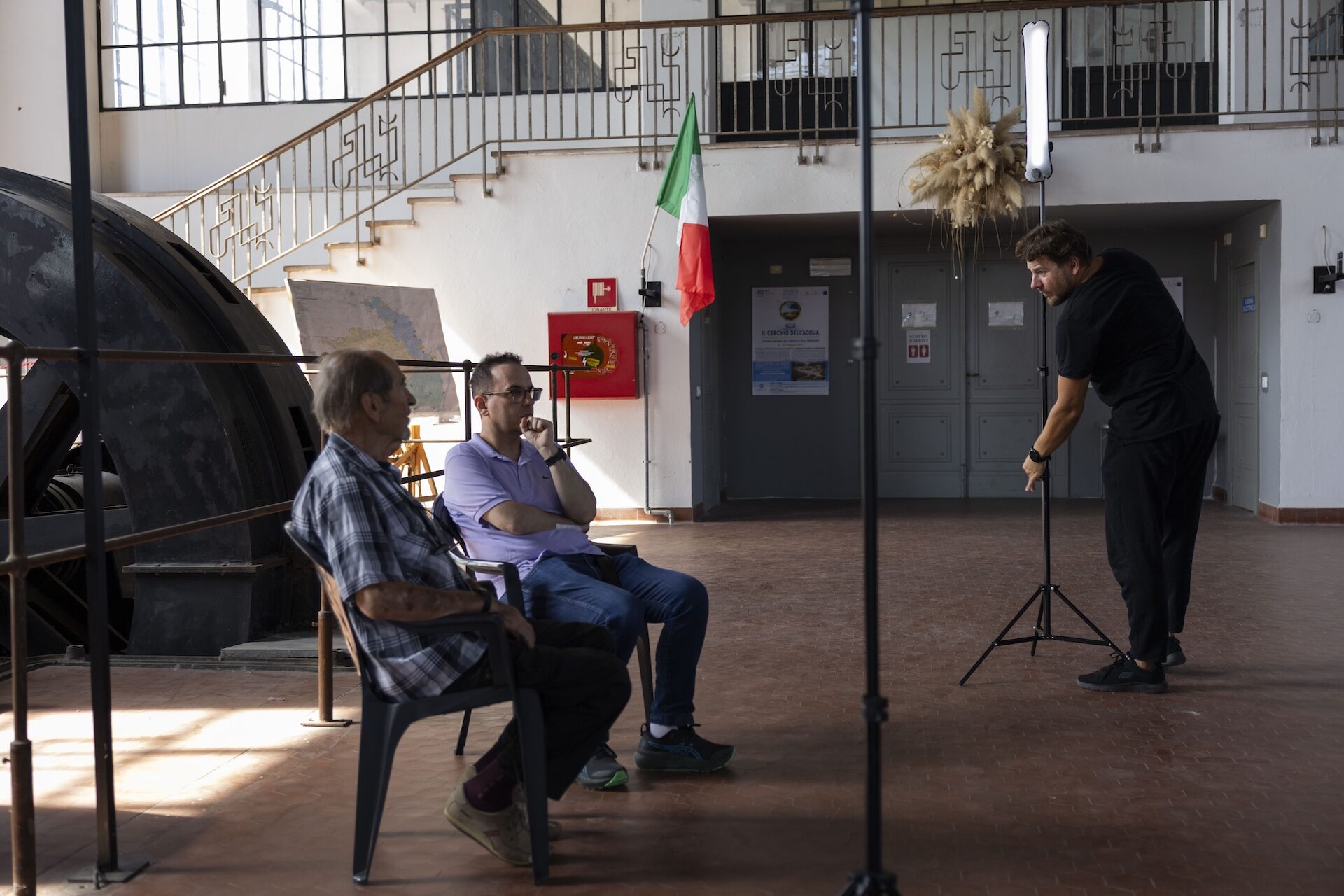 Diciassette behind the scenes, Scene 2